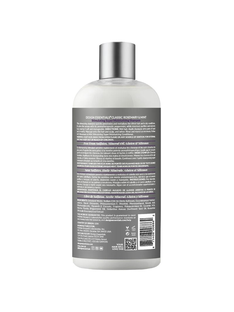 Rosemary & Mint Stimulating Super Moisturizing Shampoo