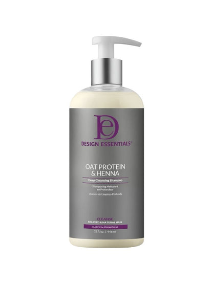 Oat Protein & Henna Deep Cleansing Shampoo