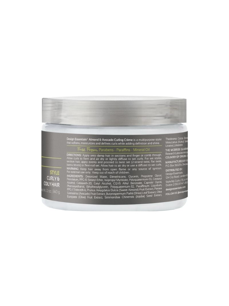 Almond & Avocado Curling Crème