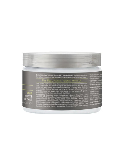 Almond & Avocado Curling Crème