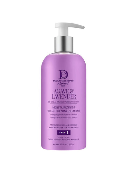 Agave & Lavender Moisturizing & Strengthening Shampoo